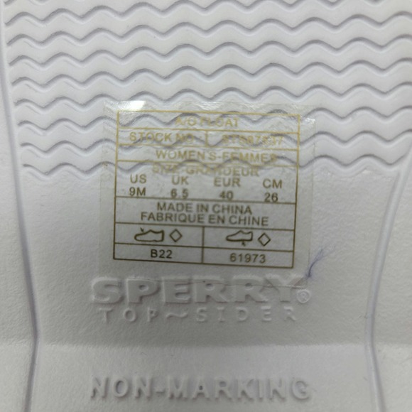 Sperry Top Sider (Croc Like Shoe) Multi-Color Women Shoes 9M NWT - Picture 8 of 8